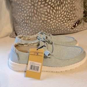 Hey Dude - 7 - Sky blue sparkle